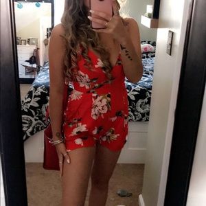 Floral romper